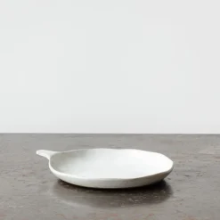 Assiette poêlon La Mère - Ebony Blanc