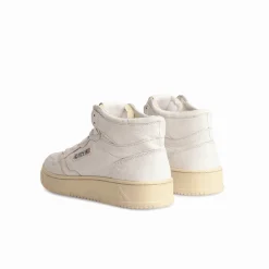 Autry - Baskets 01 Mid Wom - Blanc