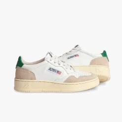Autry - Baskets Medalist Low Suede - Vert