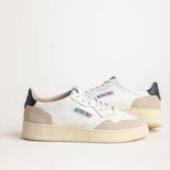Autry - Baskets Medalist Low - Marine & Beige