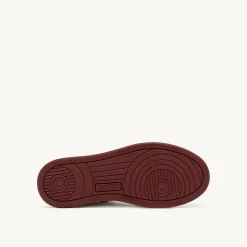 Autry - Baskets Medalist Low Bicolore - Bordeaux