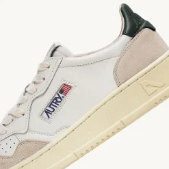 Autry - Baskets Medalist Low - Kaki & Beige