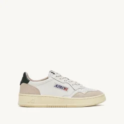 Autry - Baskets Medalist Low - Kaki & Beige