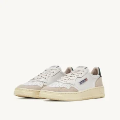 Autry - Baskets Medalist Low - Kaki & Beige