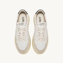 Autry - Baskets Medalist Low - Kaki & Beige