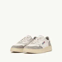 Autry - Baskets Medalist Low Goat/Suede - Gris