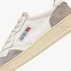 Autry - Baskets Medalist Low Goat/Suede - Gris
