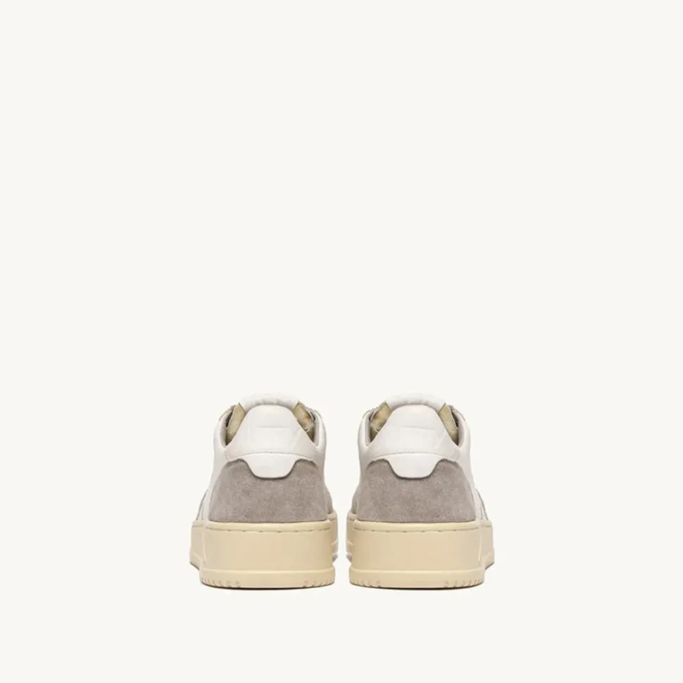Autry - Baskets Medalist Low Goat/Suede - Gris