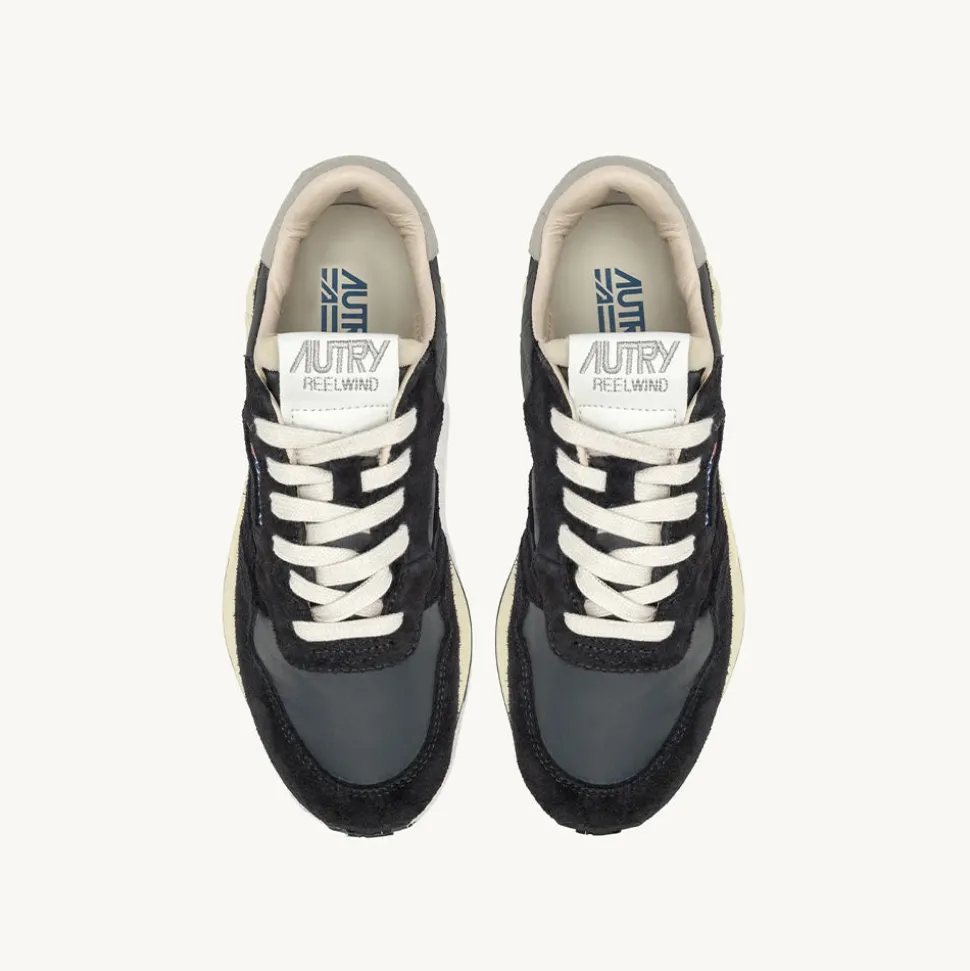 Autry - Baskets Reelwind Low - Blanche & Noir