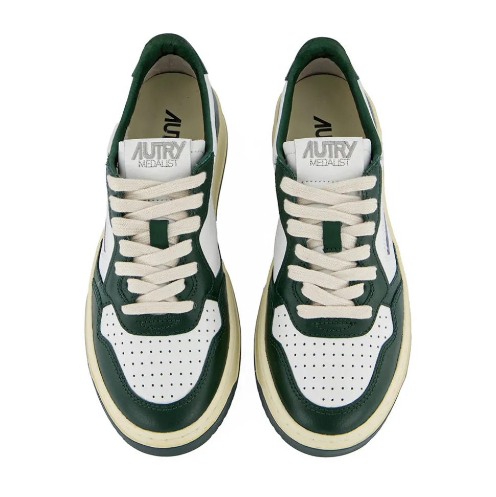 Autry - Medalist Low Man - Vert/Blanc