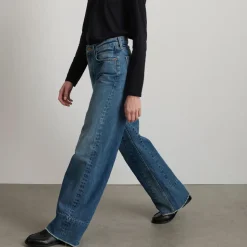 B Sides - Jeans Marcel Culotte - Liselblue