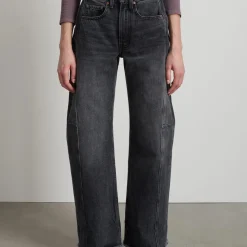 B Sides - Jeans Relaxed Lasso Cuffed - Noir