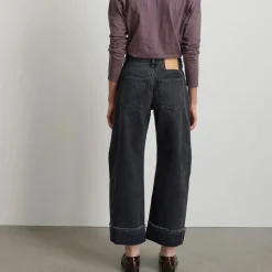 B Sides - Jeans Relaxed Lasso Cuffed - Noir