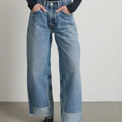 B Sides - Jeans Reworked Culotte - Vintage Indigo