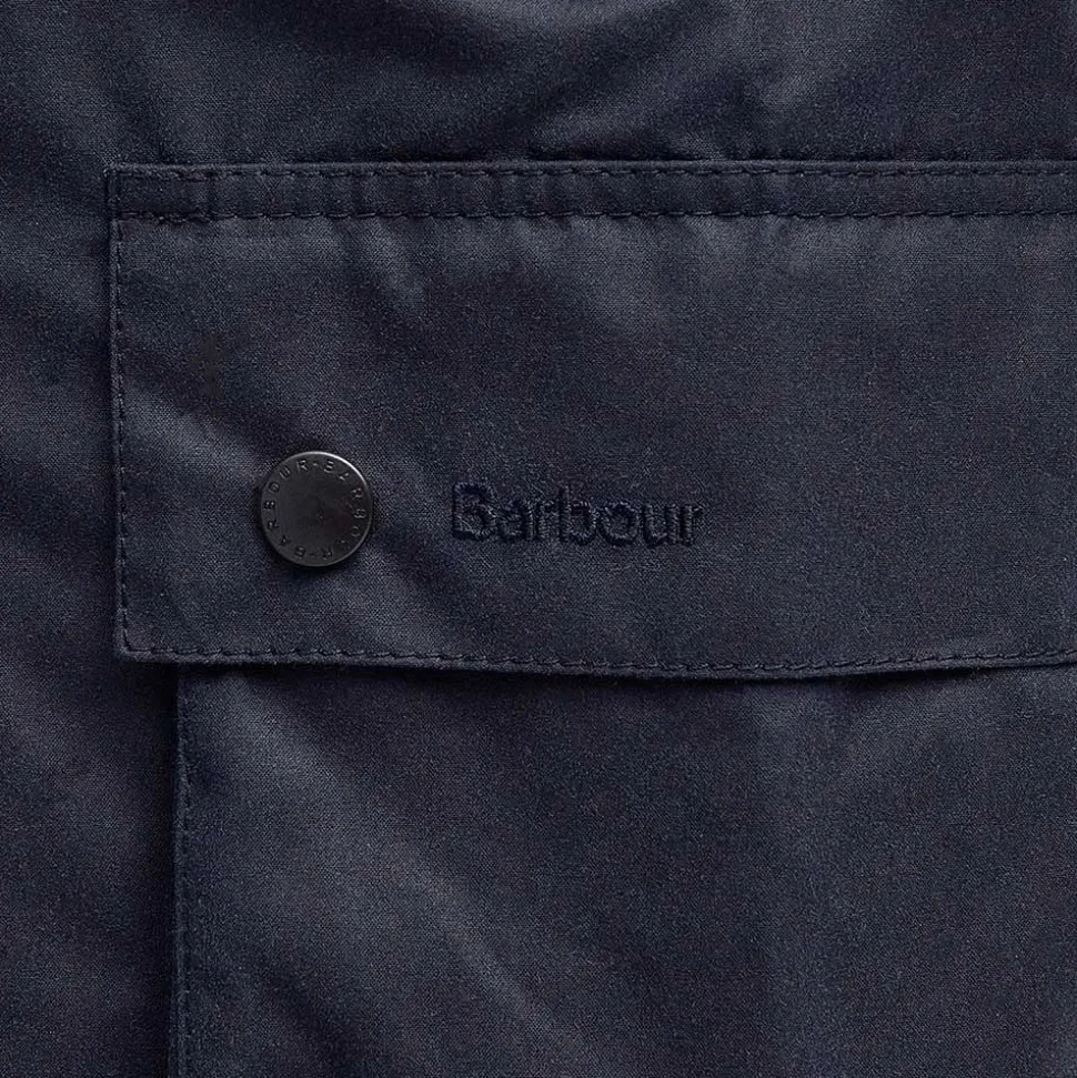 Barbour - Veste Ashby Wax Jacket - Marine