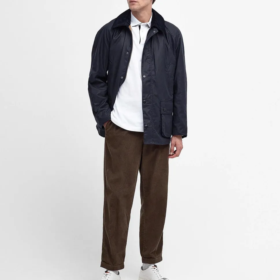 Barbour - Veste Ashby Wax Jacket - Marine