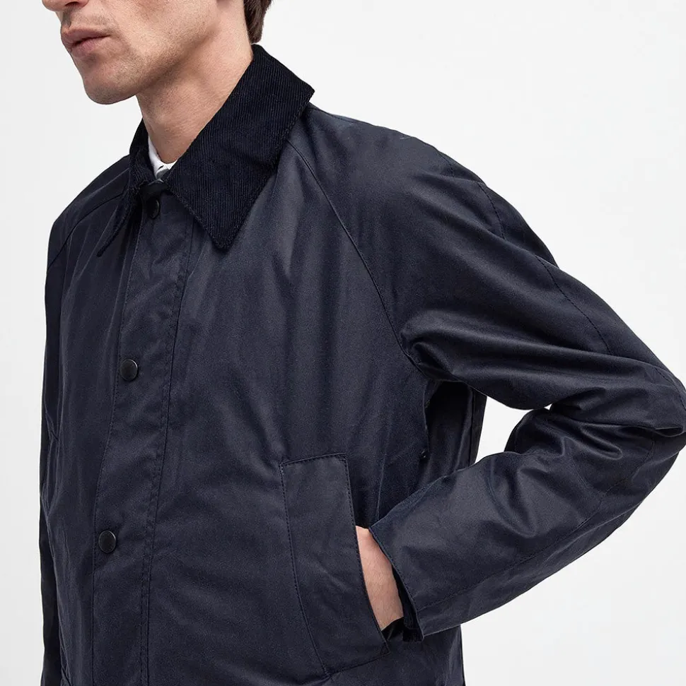 Barbour - Veste Ashby Wax Jacket - Marine