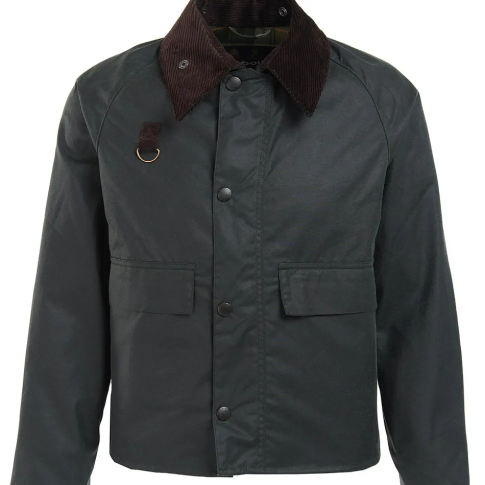 Barbour - Veste Cirée Slim - Bleu