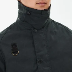 Barbour - Veste Cirée Slim - Bleu