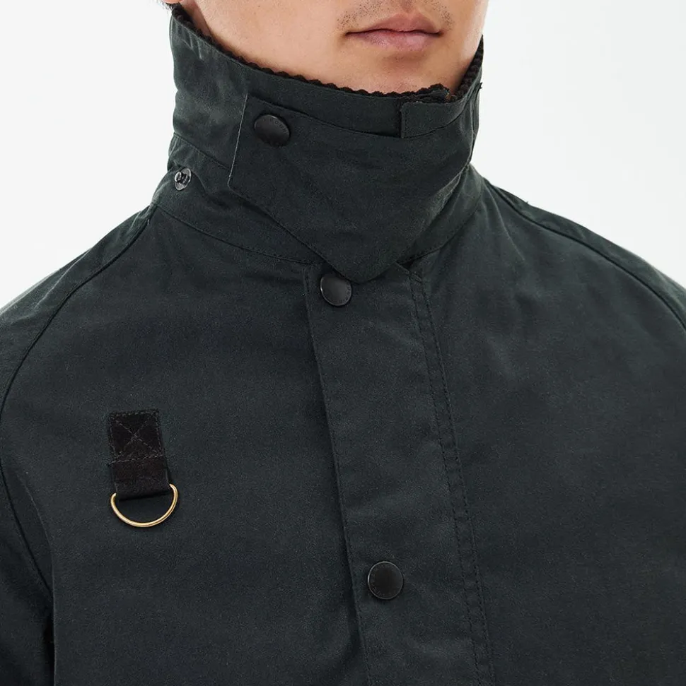 Barbour - Veste Cirée Slim - Bleu