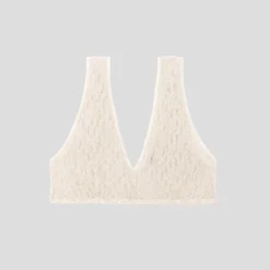 Baserange - Bralette Crescent - Blanc
