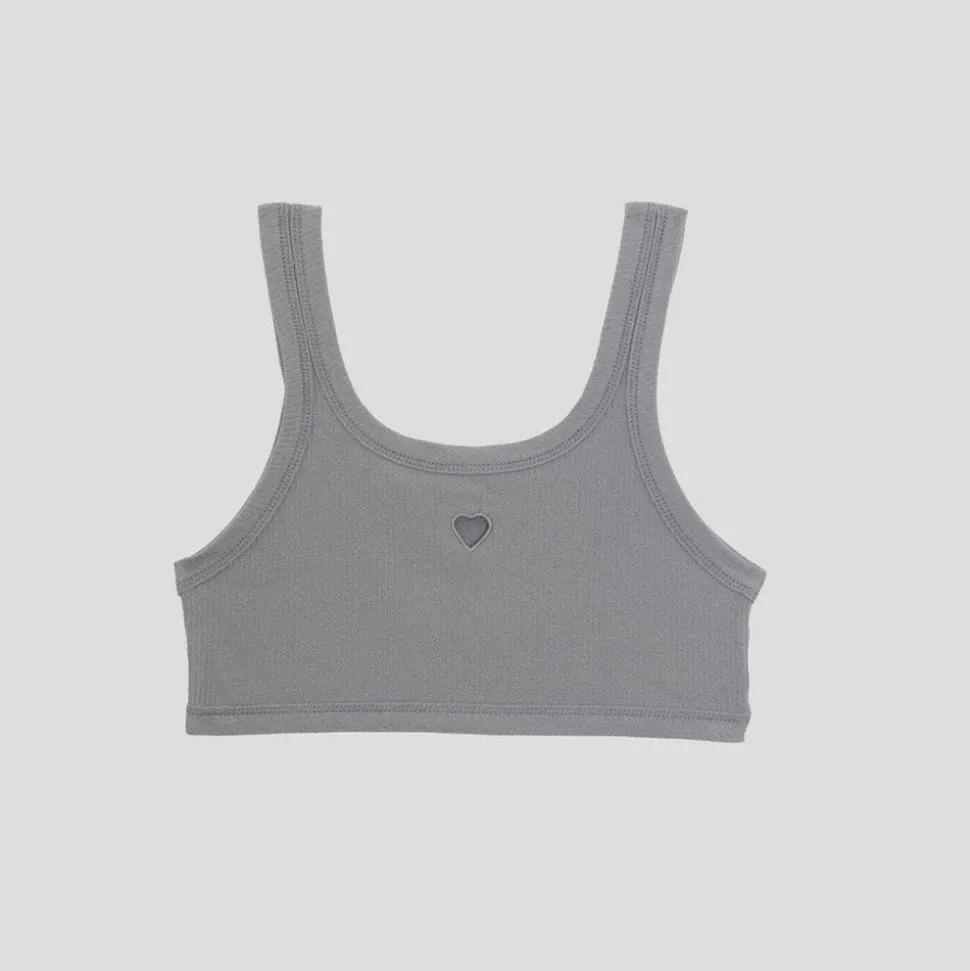 Baserange - Bralette Heart - Bleu