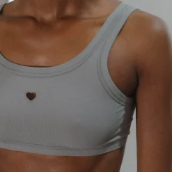Baserange - Bralette Heart - Bleu