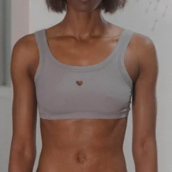 Baserange - Bralette Heart - Bleu