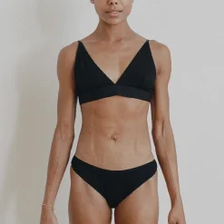 Baserange - Bralette Triangle - Noir