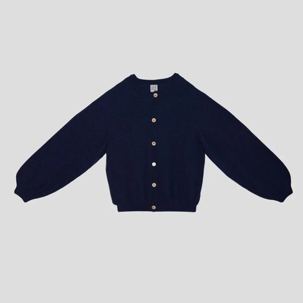 Baserange - Cardigan Soar - Bleu