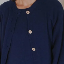 Baserange - Cardigan Soar - Bleu