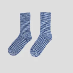 Baserange - Chaussettes Twist - Bleu