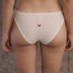 Baserange - Culotte Heart Bell - Blanc