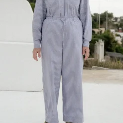 Baserange - Pantalon Limber - Bleu