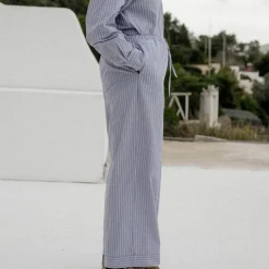 Baserange - Pantalon Limber - Bleu