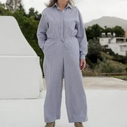 Baserange - Pantalon Limber - Bleu