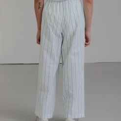 Baserange - Pantalon pyjama Kolla - Rayées Bleu