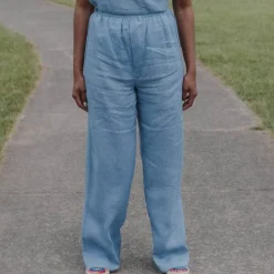 Baserange - Pantalon Stoa - Bleu