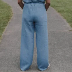 Baserange - Pantalon Stoa - Bleu