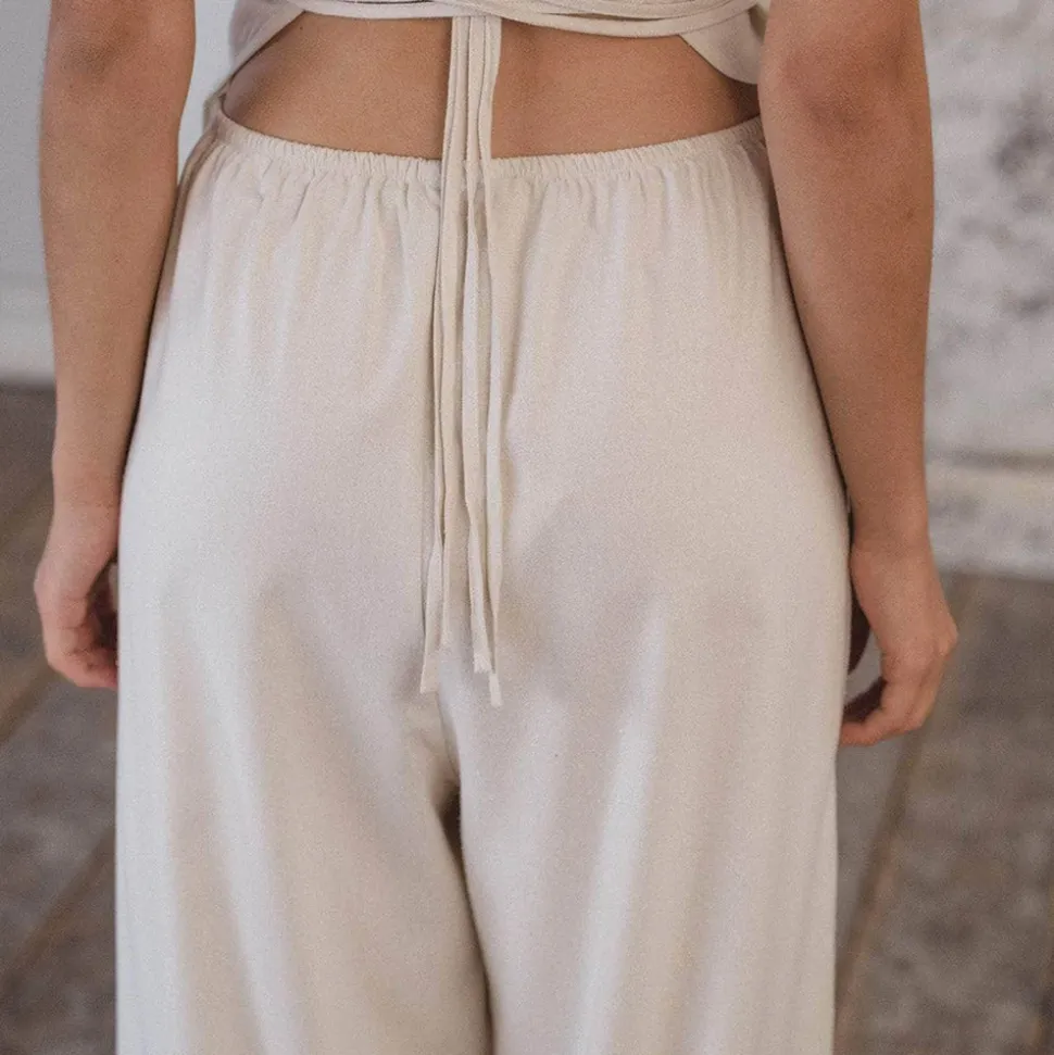 Baserange - Pantalon Stoa - Blanc