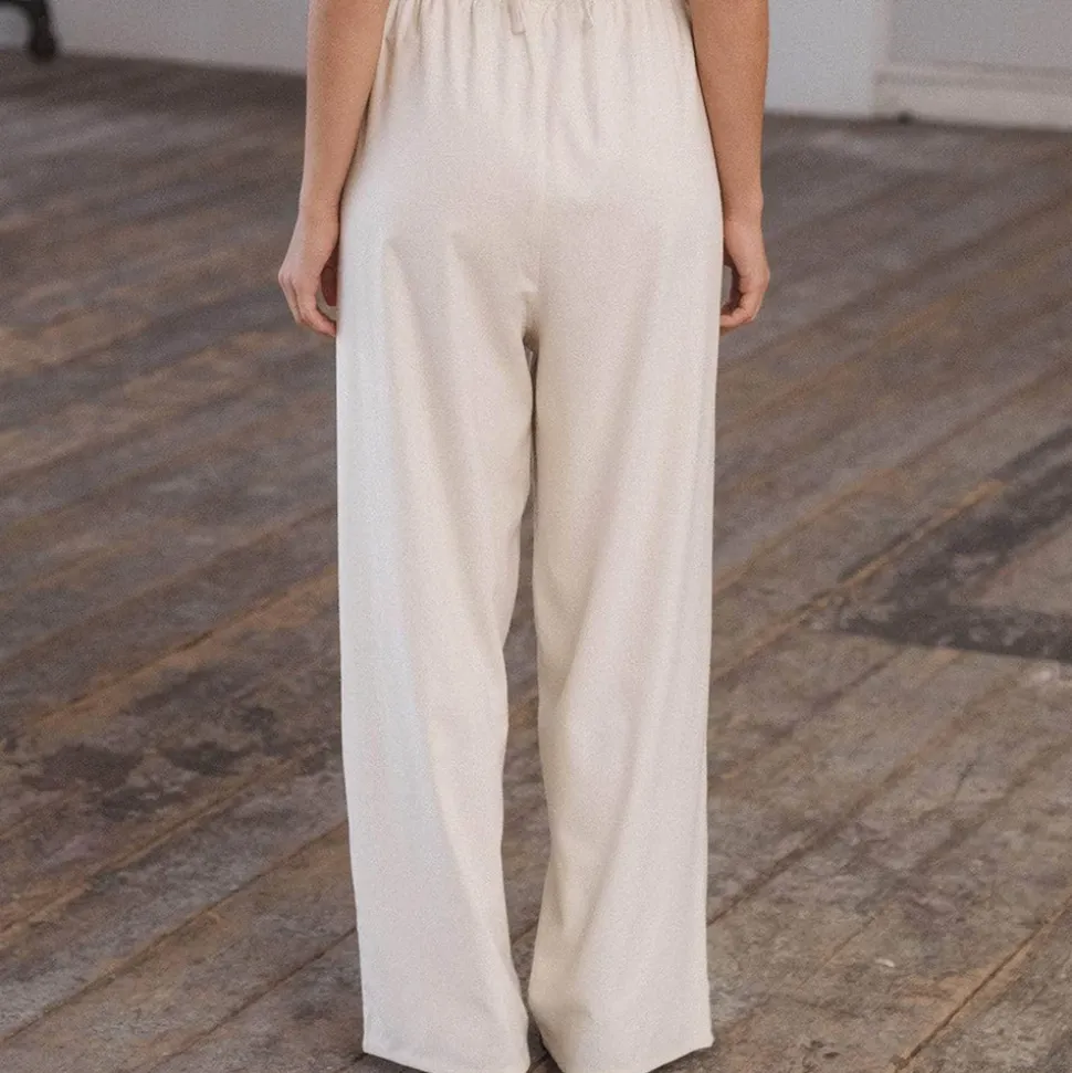 Baserange - Pantalon Stoa - Blanc