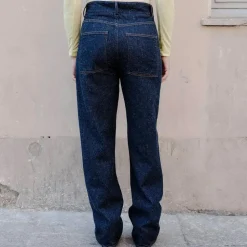 Baserange - Pantalon Tajo - Bleu