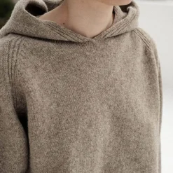 Baserange - Pull soar - Marron Taupe