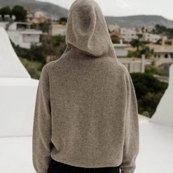 Baserange - Pull soar - Marron Taupe