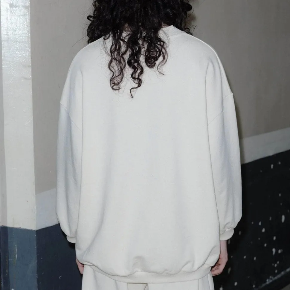 Baserange - Sweat Rim - Blanc