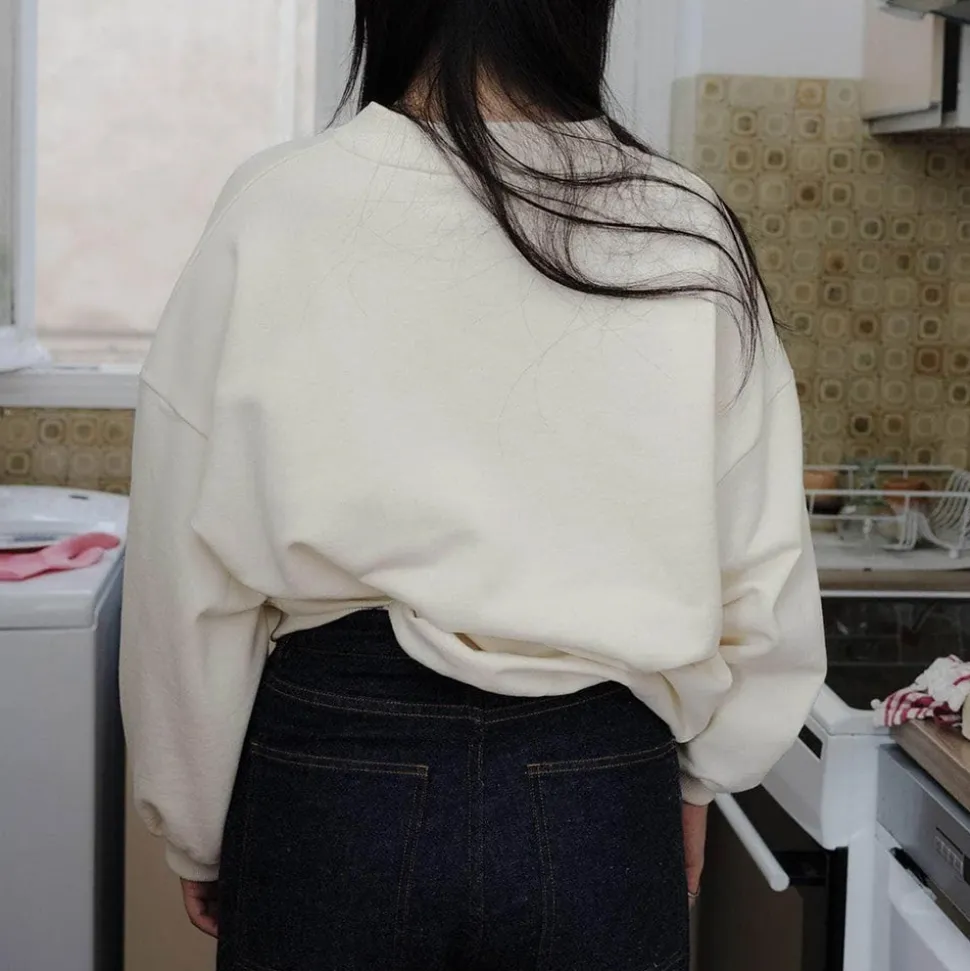 Baserange - Sweat Rim - Blanc