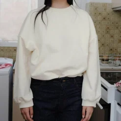 Baserange - Sweat Rim - Blanc