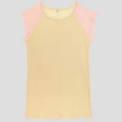 Baserange - T-Shirt Gene - Jaune