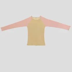 Baserange - T-Shirt Gene manches longues - Jaune