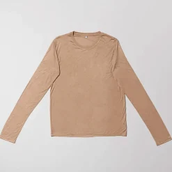 Baserange - T-Shirt manches longues - Marron